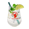 Cocktails Gin Tonic til lys bg miljoe
