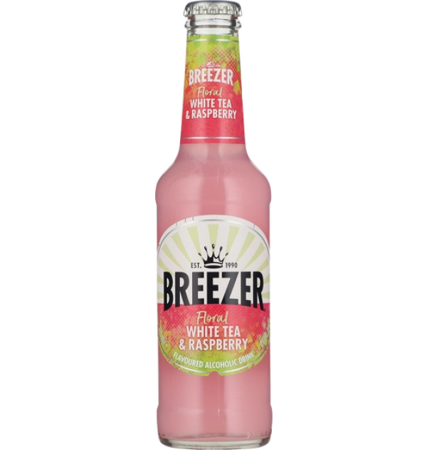 Breezer white tea raspberry 4 27 5 cl