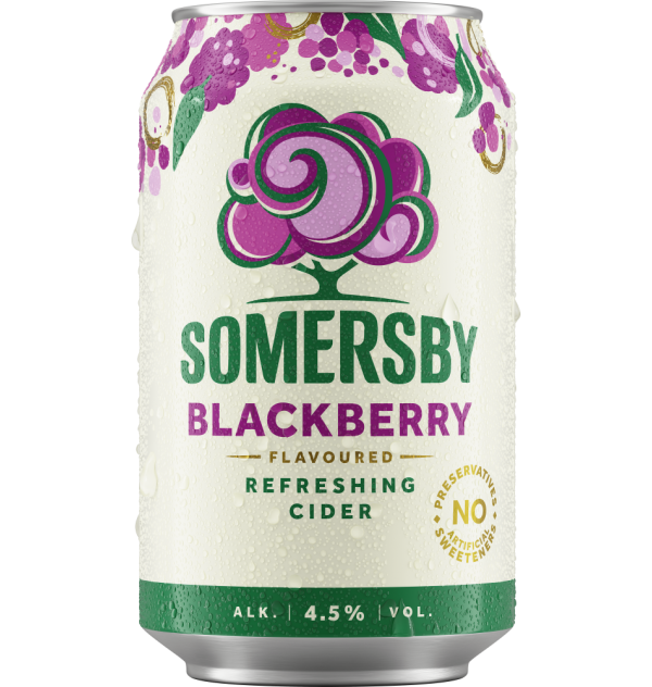 Can 330ml Somersby Blackberry Wet
