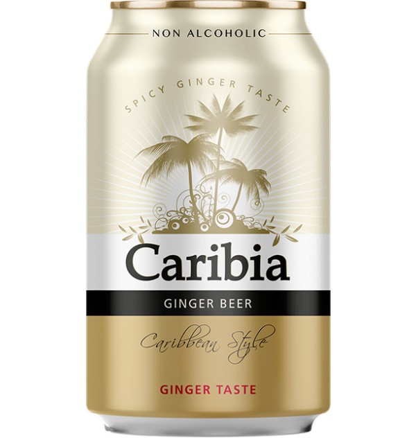 Caribia Ginger Beer 33cl can HBE 00252 1