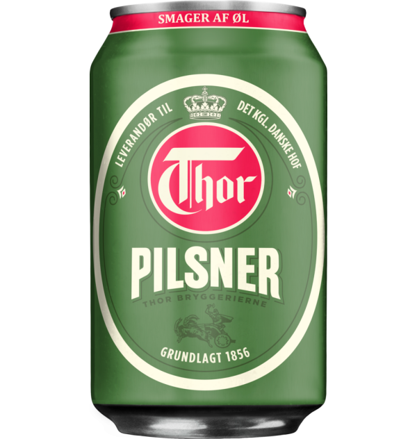 Thor Pilsner 33cl DRY 08.12.20