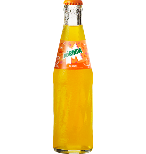 mirinda orange flaske 25 cl Wet