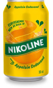 Nikoline Appelsin 33cl can DRY billede