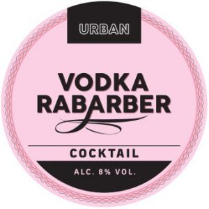 Urban Cocktails Vodka Rabarber billede