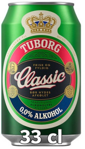 Tuborg Classic 0,0 Dåse billede