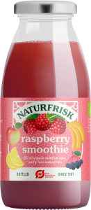 naturfrisk raspberry smoothie billede