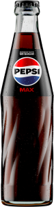 pepsi max 25cl glass bottle billede